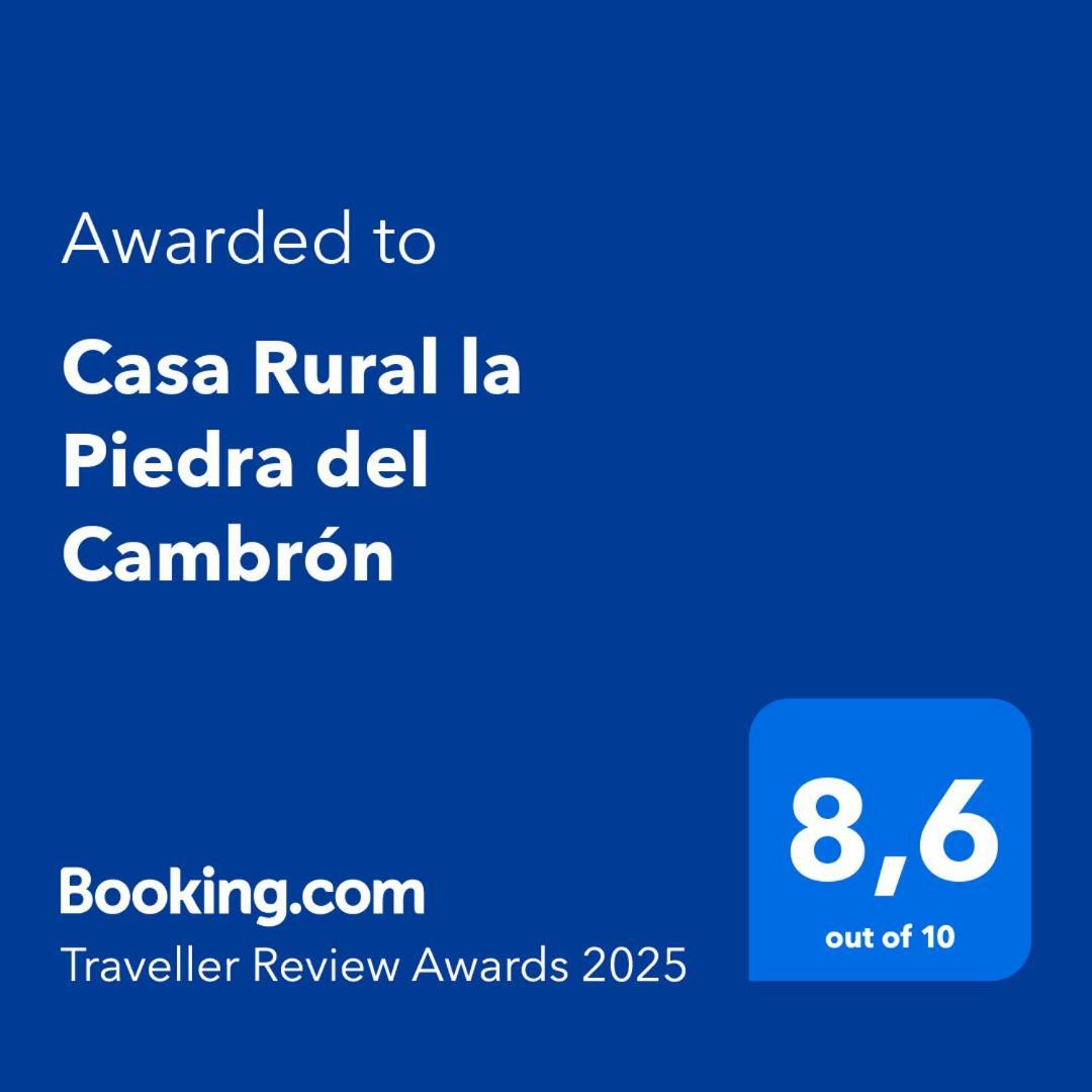 Casa Rural La Piedra Del Cambron Villaverde De Guadalimar 외부 사진